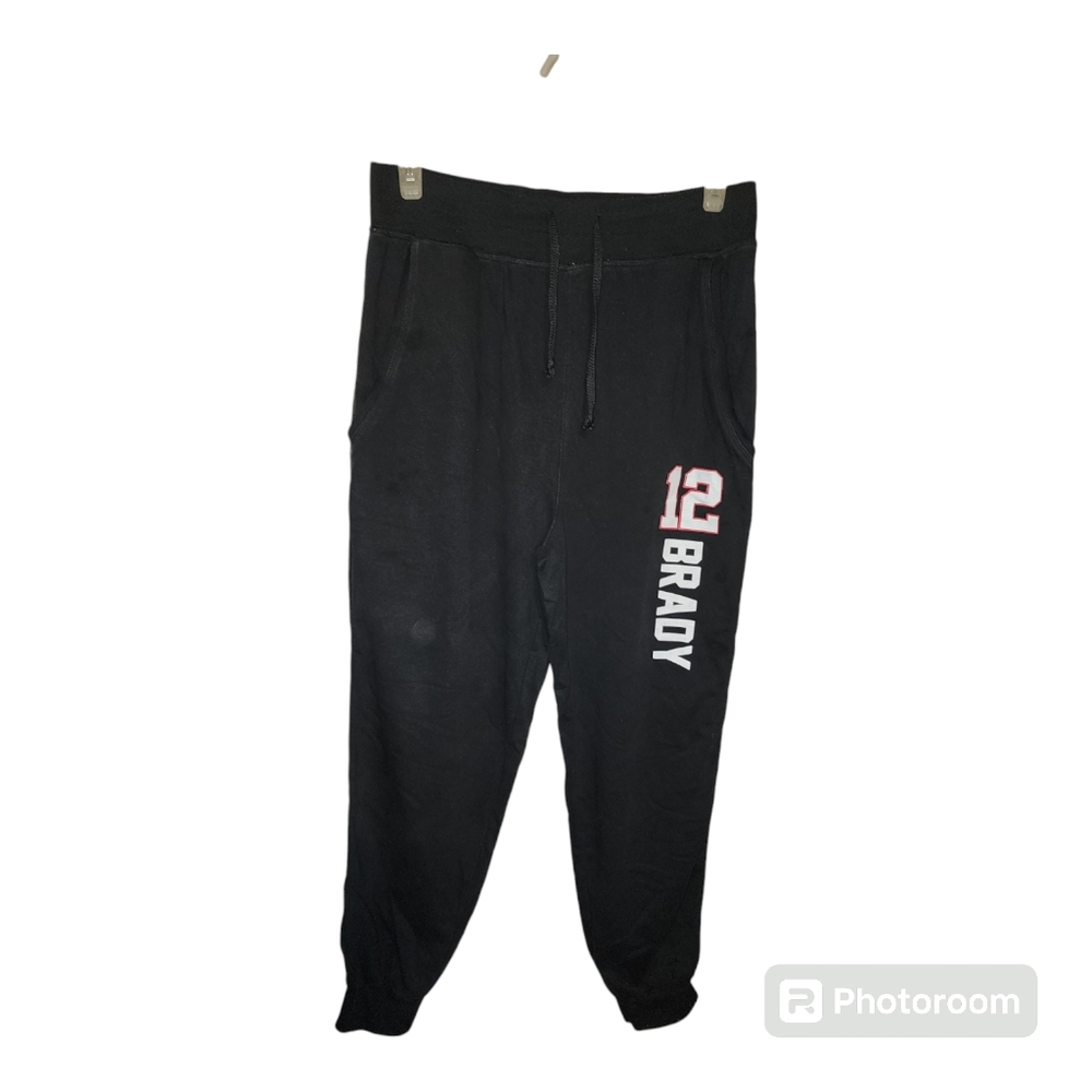 New England Patriots Tom Brady 12 Sweatpants Men's XL
